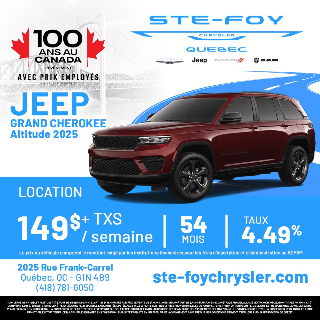 Jeep Grand Cherokee Altitude 2025