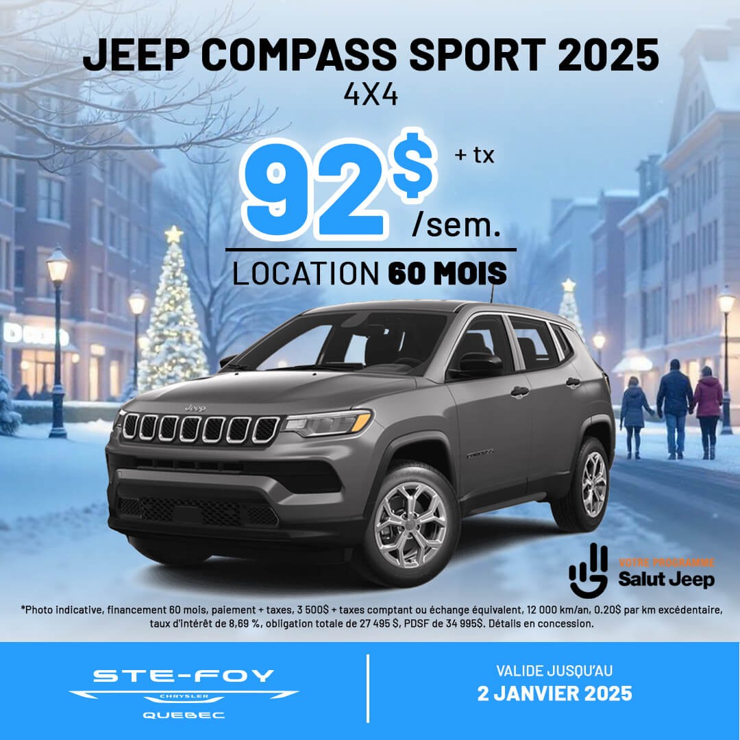 2025 Jeep Compass Sport 2025