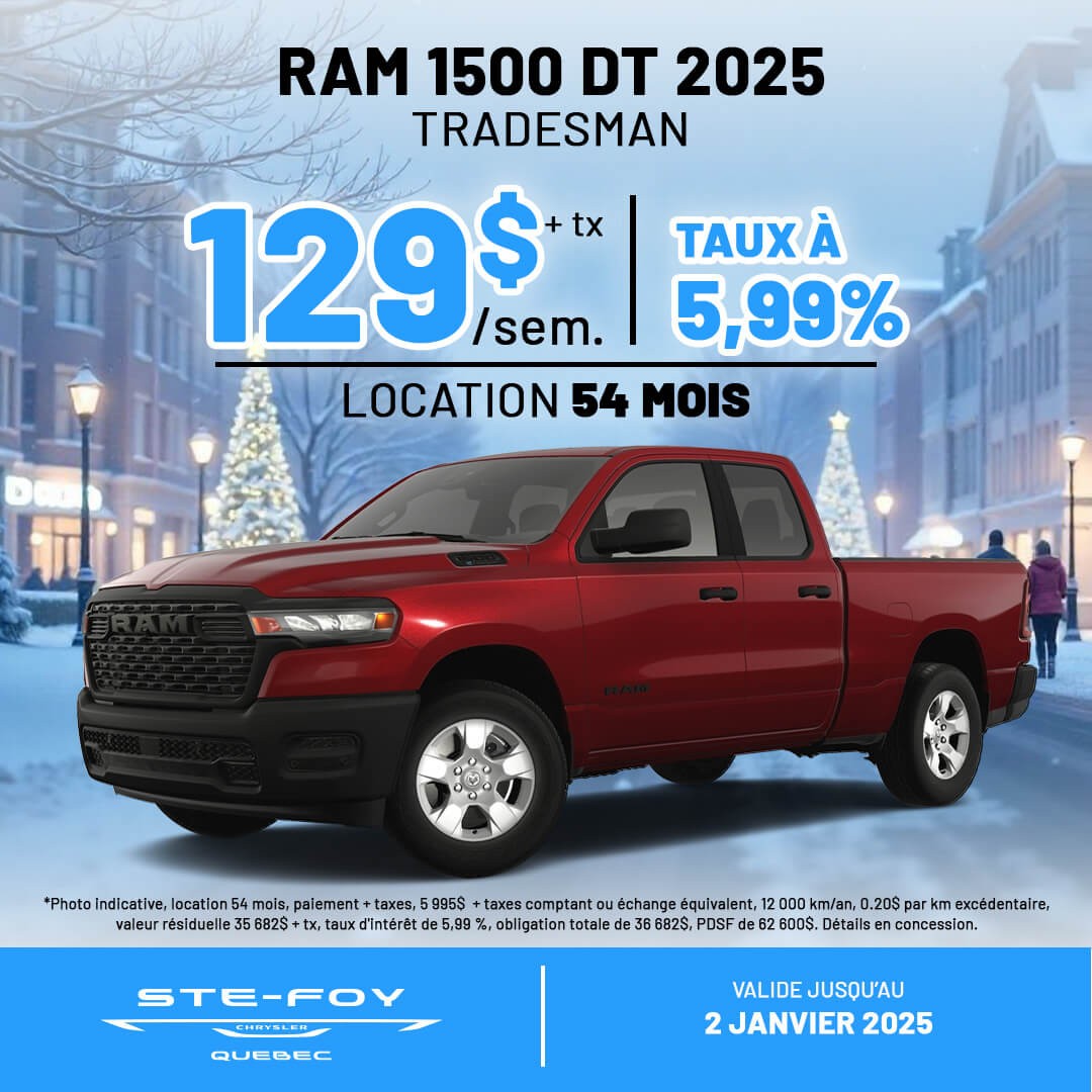 Ram 1500 DT 2025 Tradesman