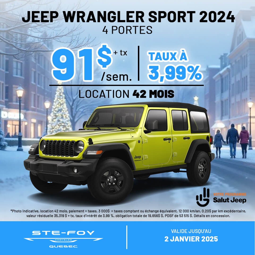 JEEP Wrangler Sport 2024