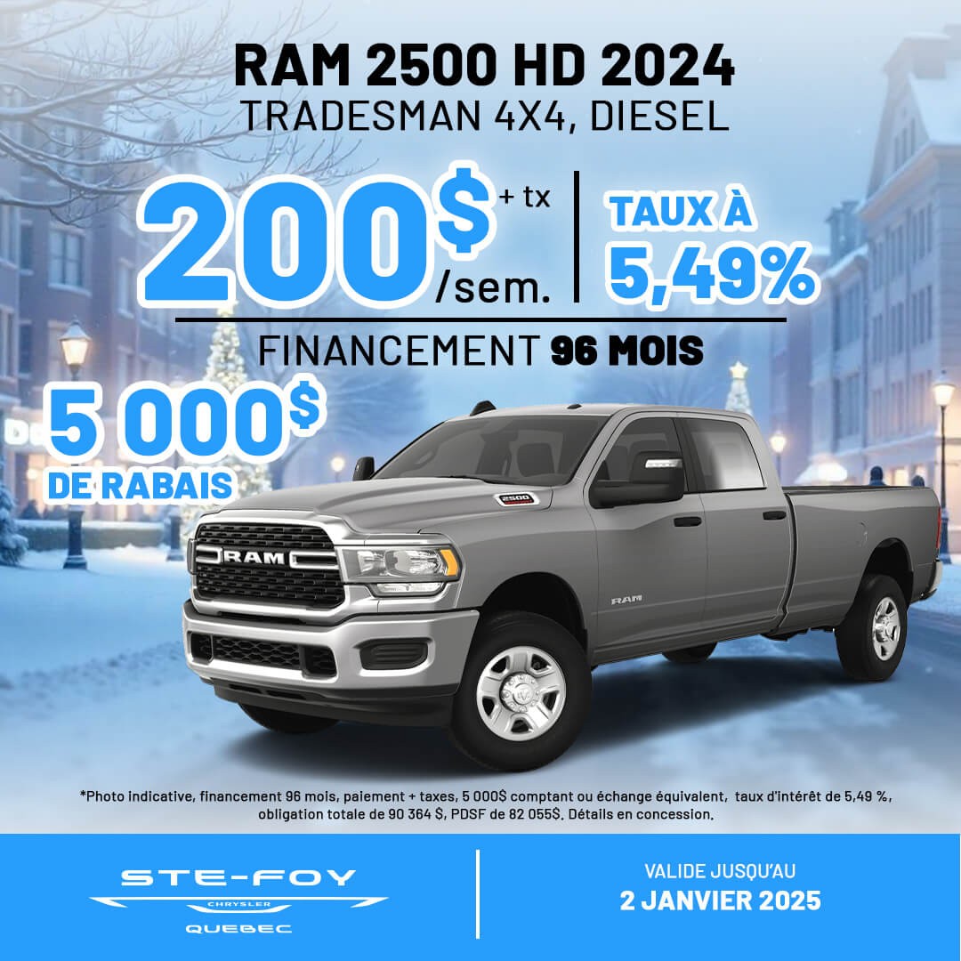 2024 Ram HD 2500 Tradesman