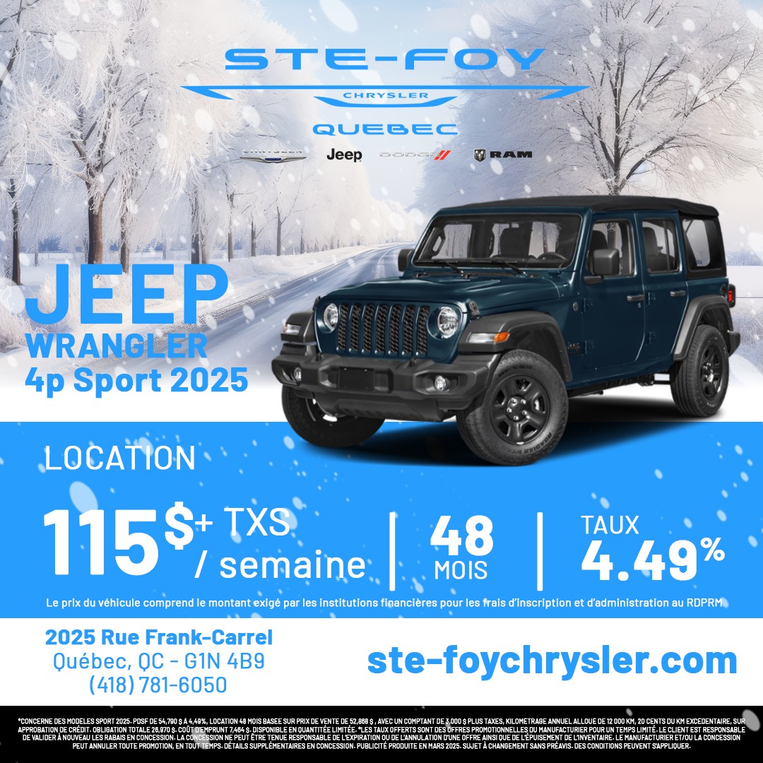 Jeep Wrangler 2025, 4 doors