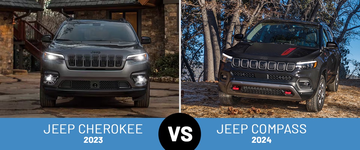 Jeep Cherokee 2023 vs Jeep Compass 2024